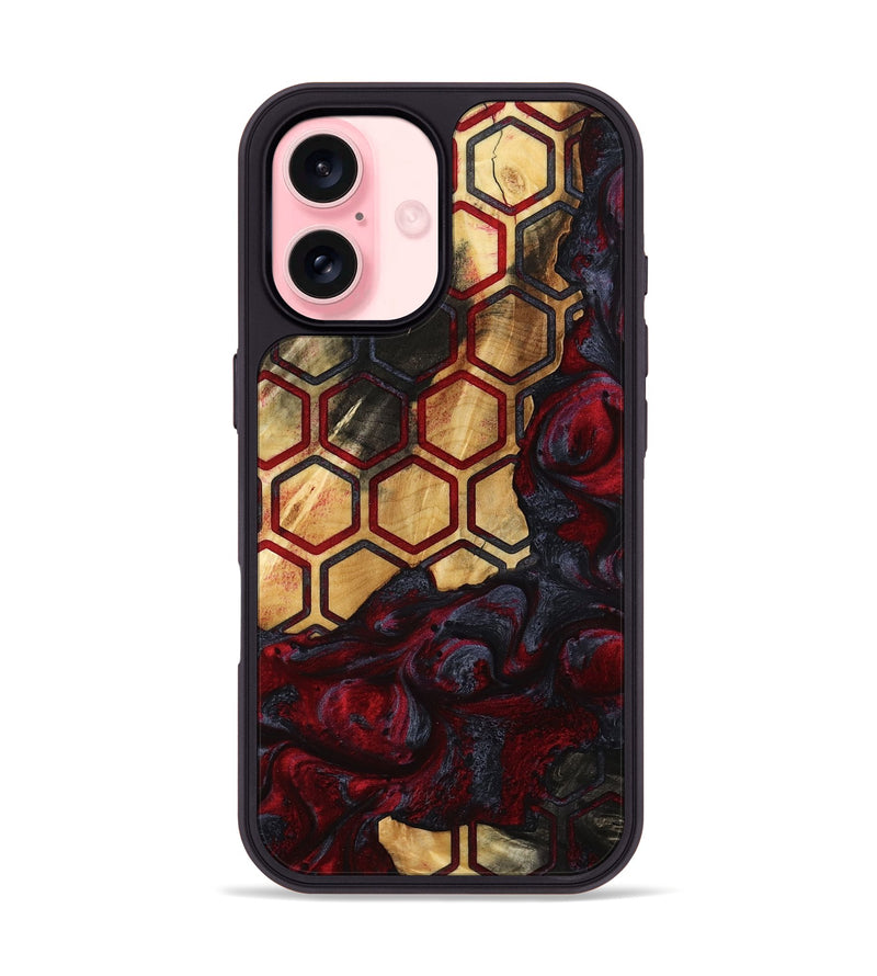 iPhone 16 Wood Phone Case - Hayes (Pattern, 792432)