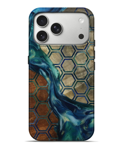 iPhone 17 Pro Max Wood Live Edge Phone Case - Matilda (Pattern, 792511)