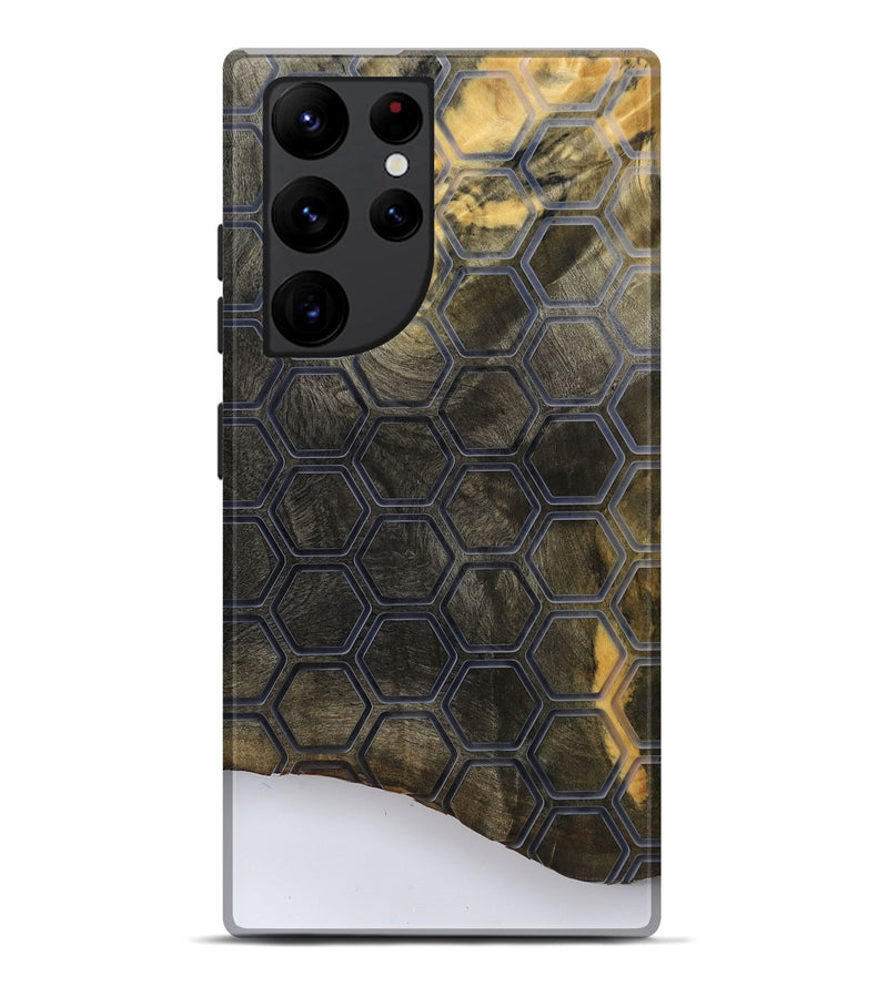 Galaxy S22 Ultra Wood Live Edge Phone Case - Petra (Pattern, 792514)