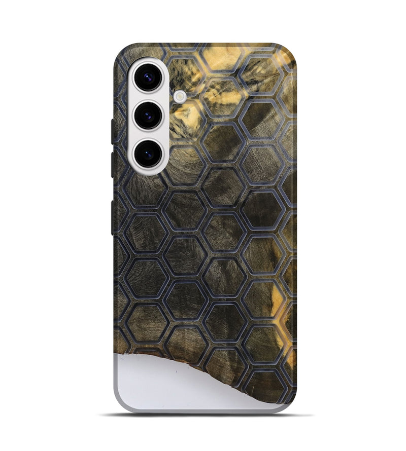 Galaxy S25 Wood Live Edge Phone Case - Petra (Pattern, 792514)