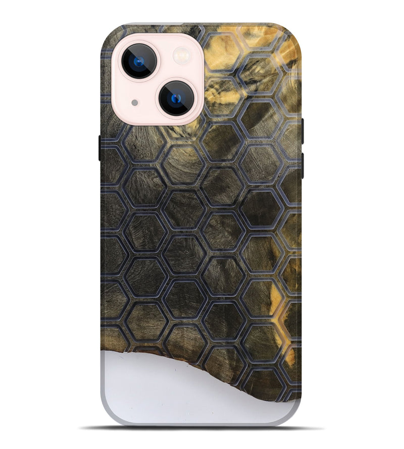 iPhone 14 Plus Wood Live Edge Phone Case - Petra (Pattern, 792514)