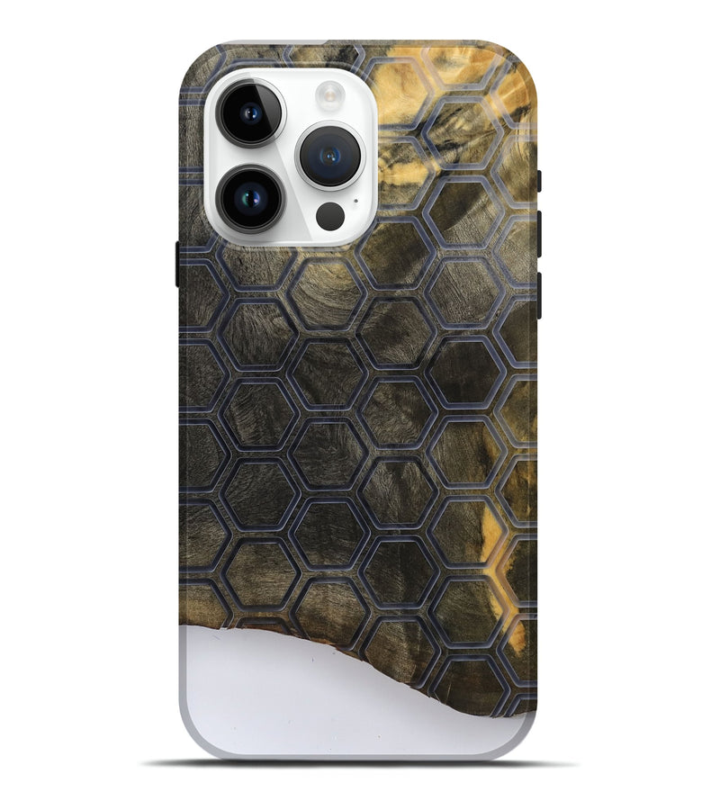 iPhone 15 Pro Max Wood Live Edge Phone Case - Petra (Pattern, 792514)