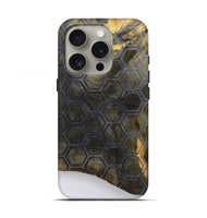 iPhone 16 Pro Wood Live Edge Phone Case - Petra (Pattern, 792514)