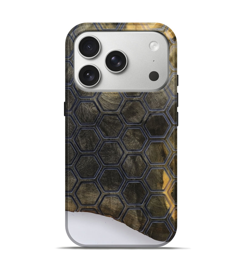 iPhone 17 Pro Wood Live Edge Phone Case - Petra (Pattern, 792514)