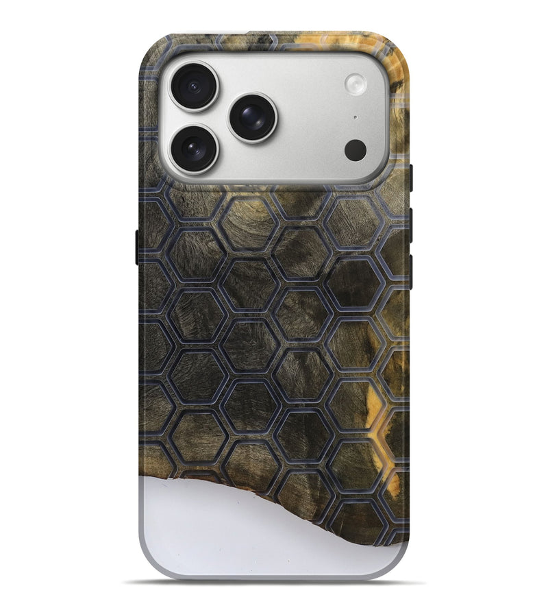 iPhone 17 Pro Max Wood Live Edge Phone Case - Petra (Pattern, 792514)