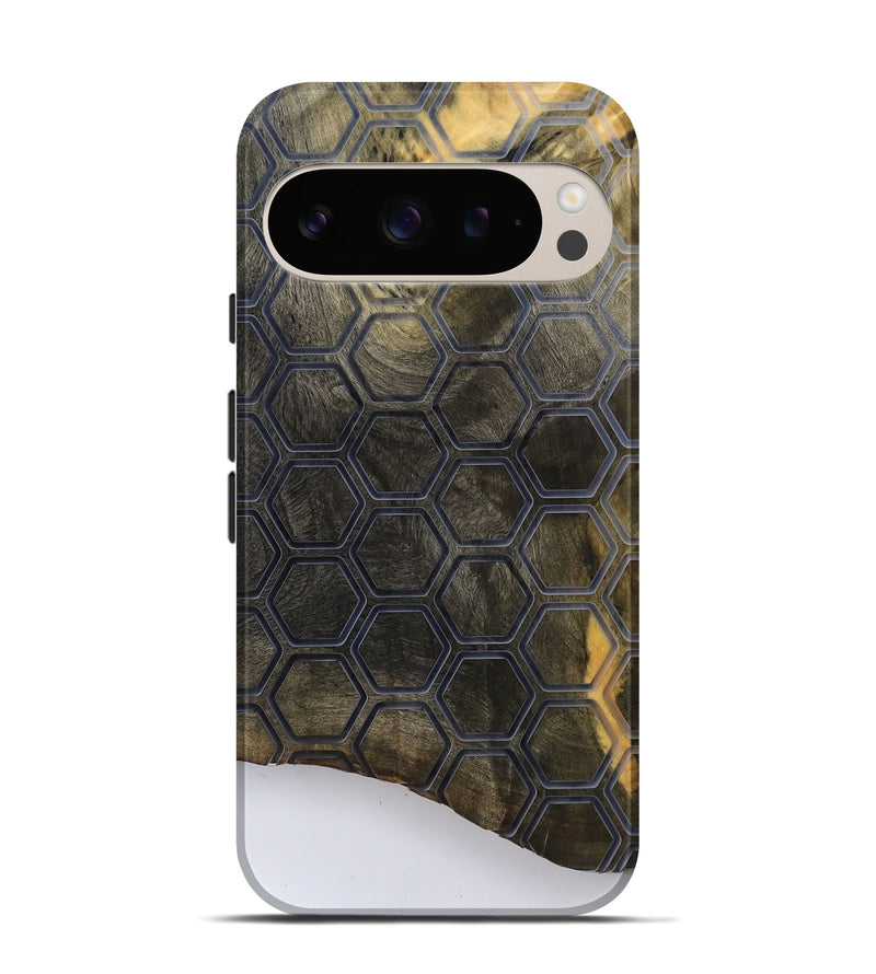 Pixel 9 Wood Live Edge Phone Case - Petra (Pattern, 792514)