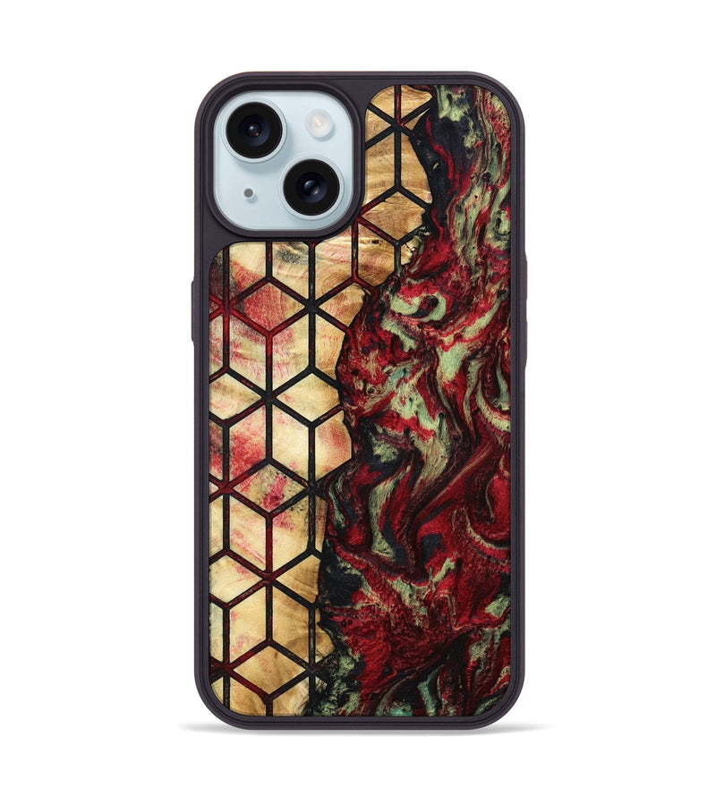 iPhone 15 Wood Phone Case - Watson (Pattern, 792531)