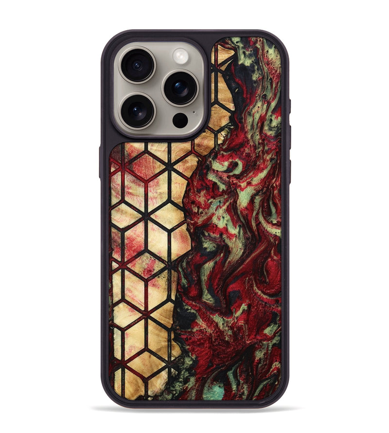 iPhone 15 Pro Max Wood Phone Case - Watson (Pattern, 792531)