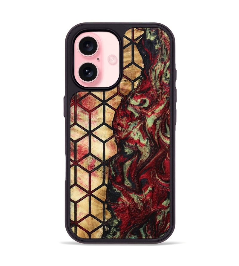 iPhone 16 Wood Phone Case - Watson (Pattern, 792531)