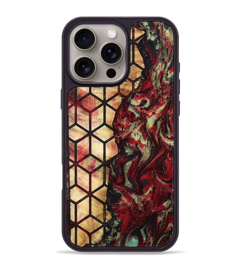iPhone 16 Pro Max Wood Phone Case - Watson (Pattern, 792531)