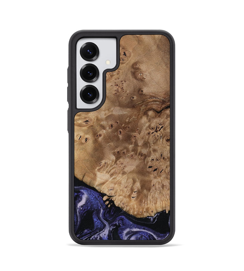 Galaxy S25 Wood Phone Case - Adriana (Purple, 792541)