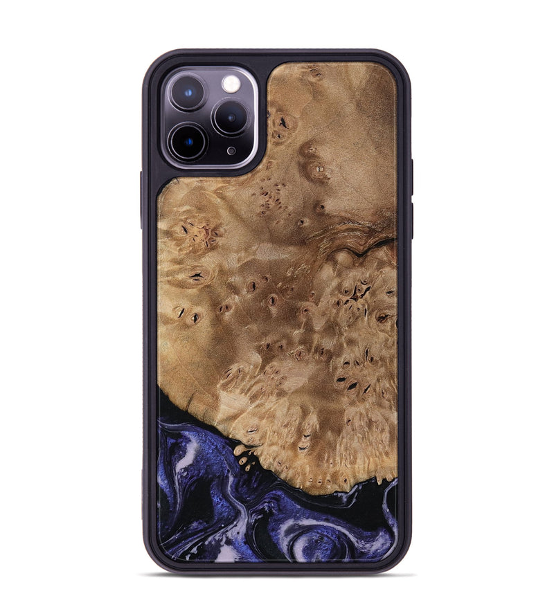 iPhone 11 Pro Max Wood Phone Case - Adriana (Purple, 792541)