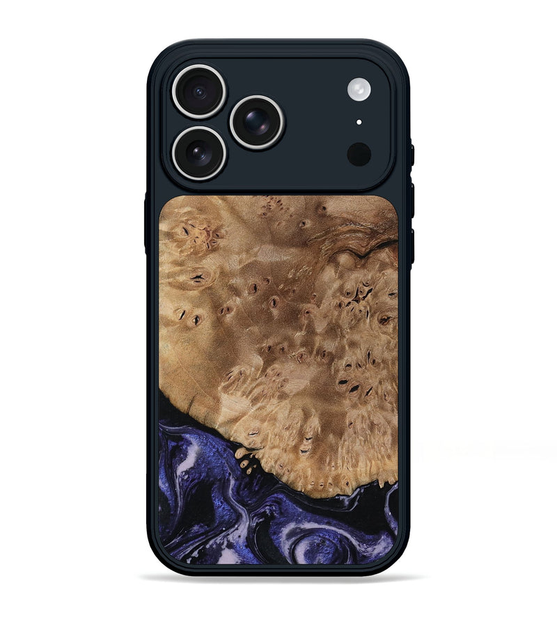 iPhone 17 Pro Max Wood Phone Case - Adriana (Purple, 792541)