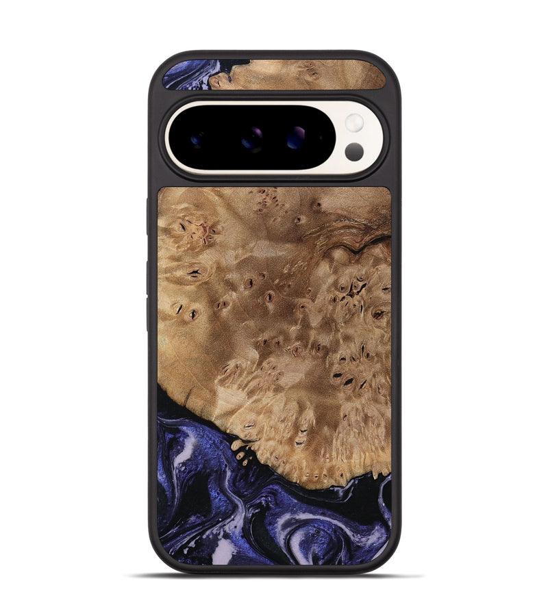 Pixel 9 Wood Phone Case - Adriana (Purple, 792541)
