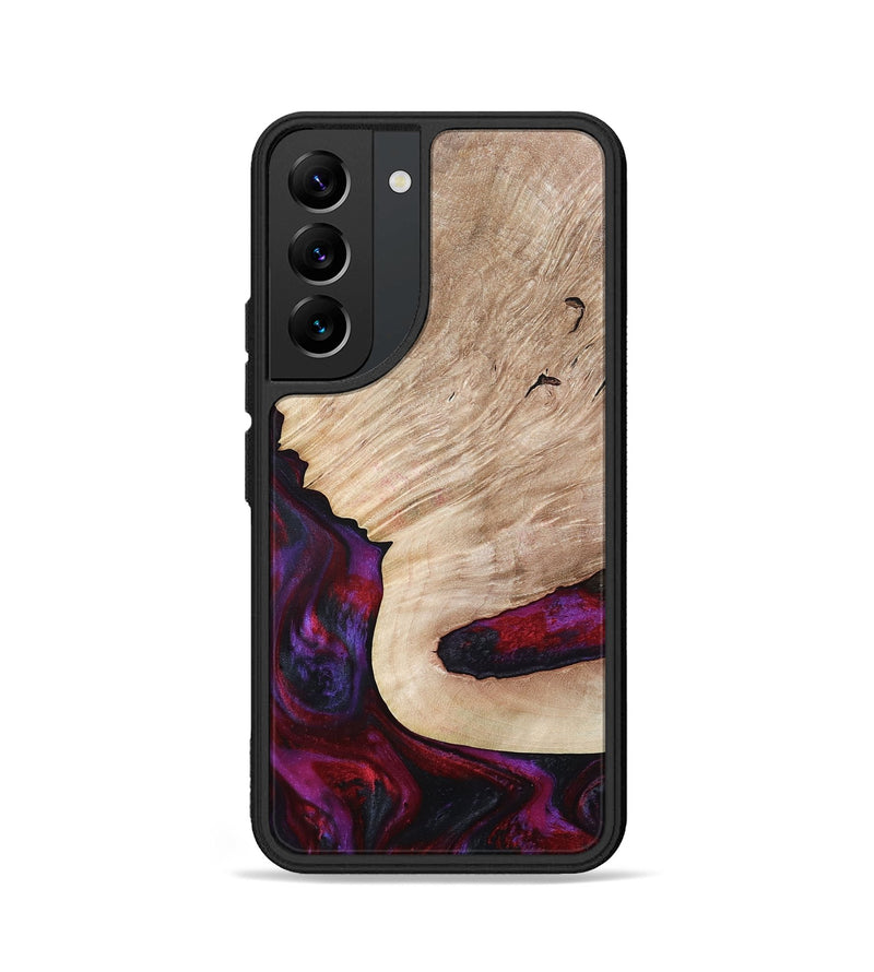 Galaxy S22 Wood Phone Case - Juniper (Red, 792543)