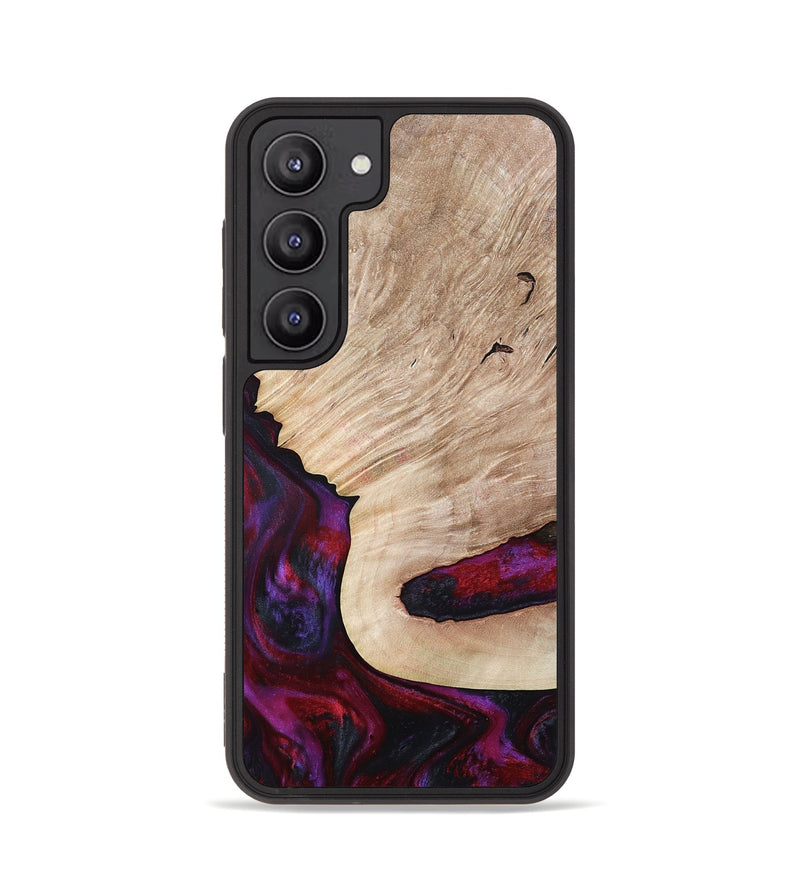Galaxy S23 Wood Phone Case - Juniper (Red, 792543)