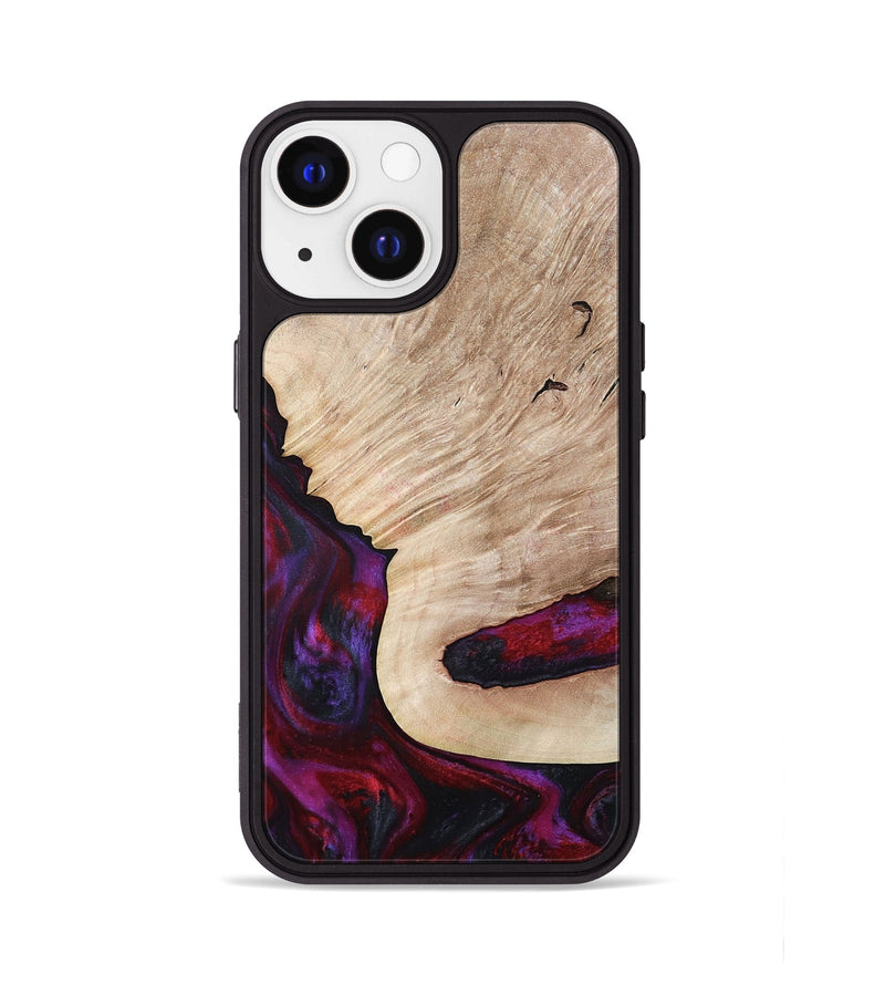 iPhone 13 Wood Phone Case - Juniper (Red, 792543)