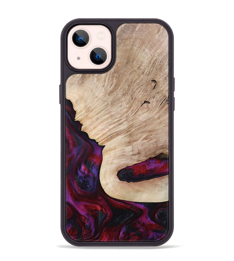 iPhone 14 Plus Wood Phone Case - Juniper (Red, 792543)