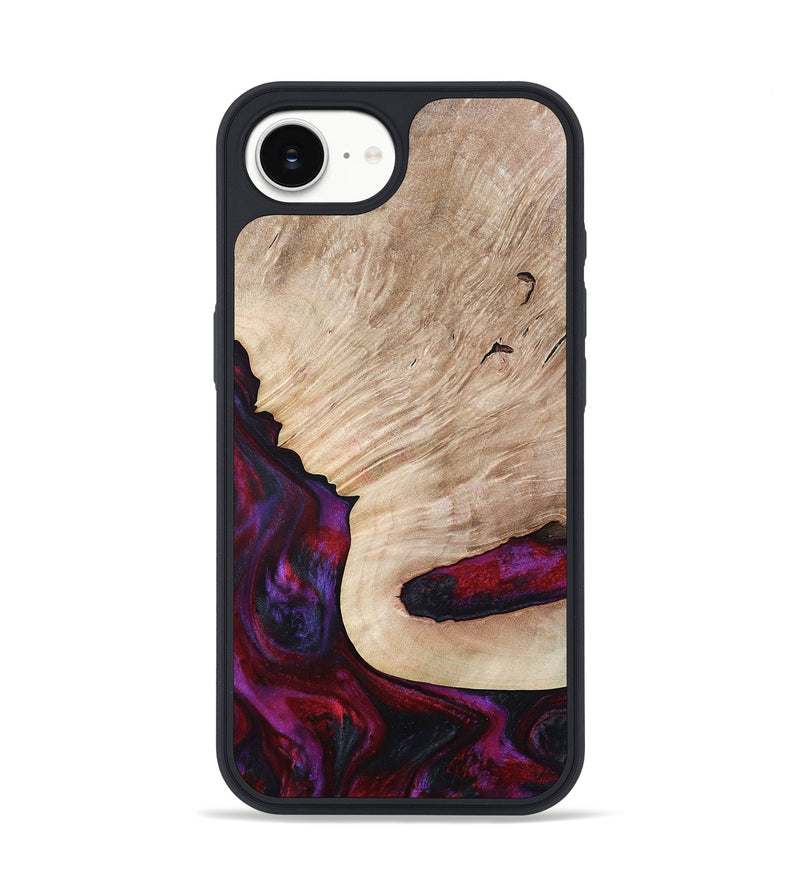 iPhone 16e Wood Phone Case - Juniper (Red, 792543)