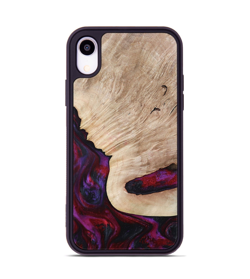 iPhone Xr Wood Phone Case - Juniper (Red, 792543)