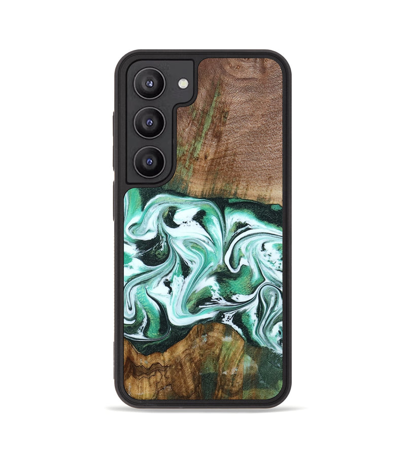 Galaxy S23 Wood Phone Case - Haskell (Green, 792556)