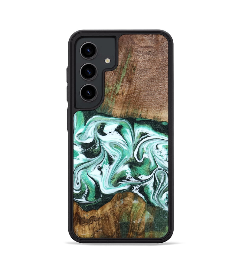 Galaxy S24 Wood Phone Case - Haskell (Green, 792556)