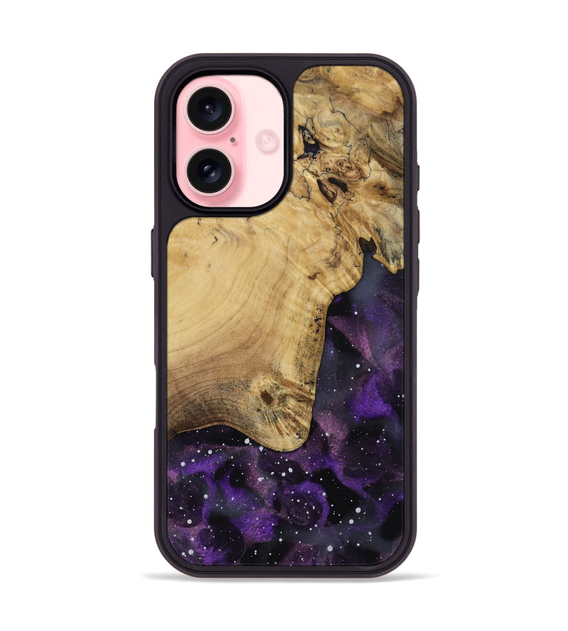 iPhone 16 Wood Phone Case - Harlem (Cosmos, 792621)