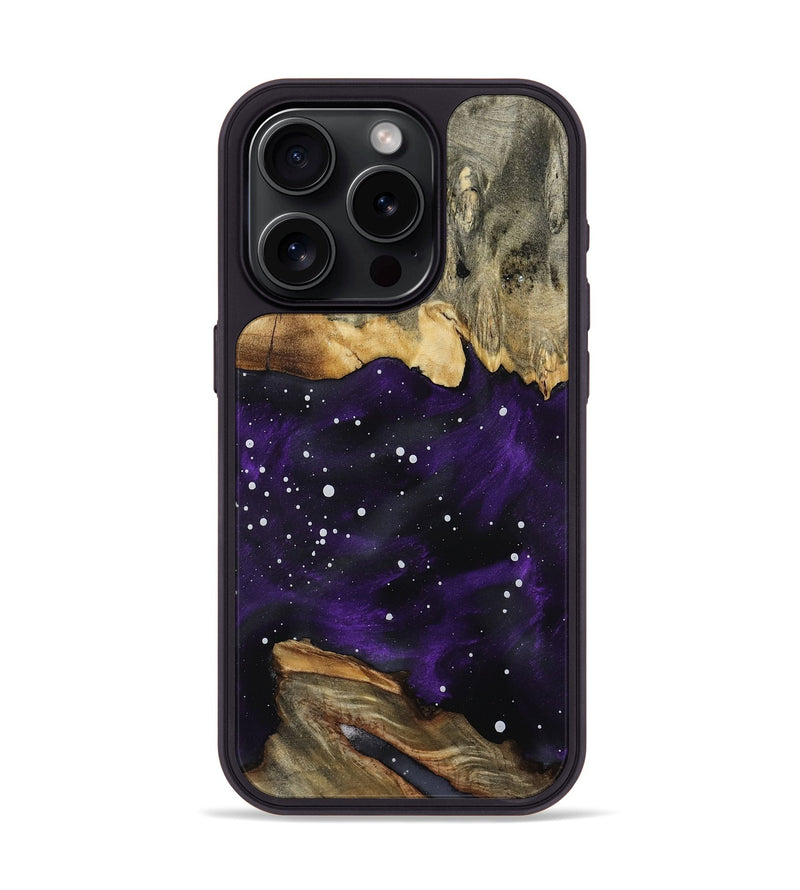iPhone 15 Pro Wood Phone Case - Shaina (Cosmos, 792643)