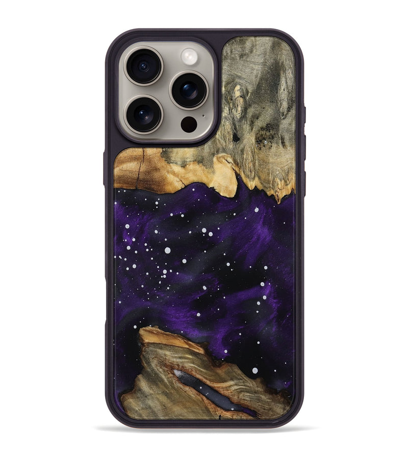 iPhone 16 Pro Max Wood Phone Case - Shaina (Cosmos, 792643)
