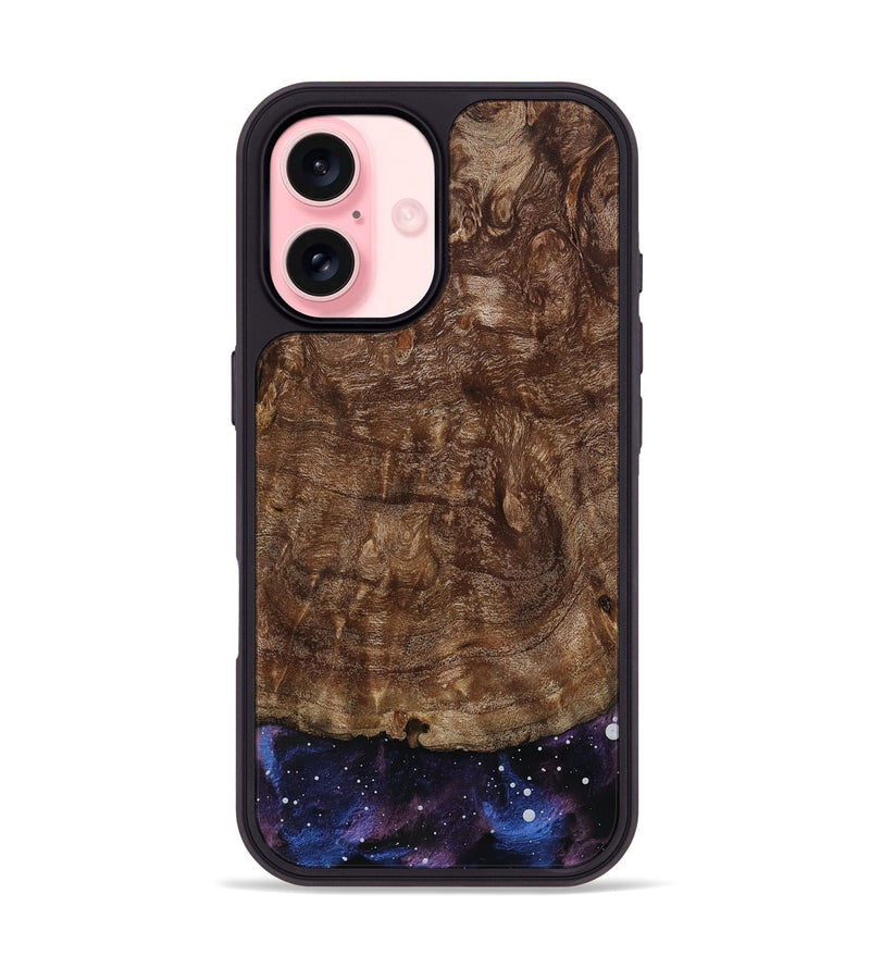 iPhone 16 Wood Phone Case - Avyaan (Cosmos, 792654)