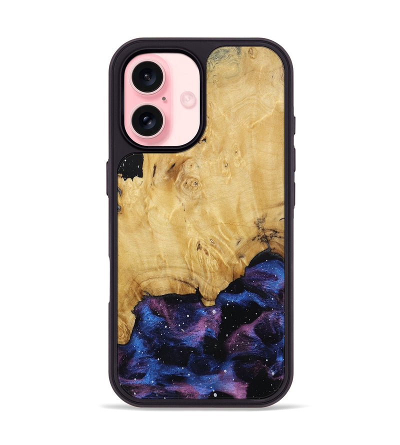 iPhone 16 Wood Phone Case - Zoya (Cosmos, 792659)
