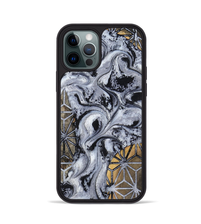 iPhone 12 Pro Wood Phone Case - Donnie (Pattern, 792715)