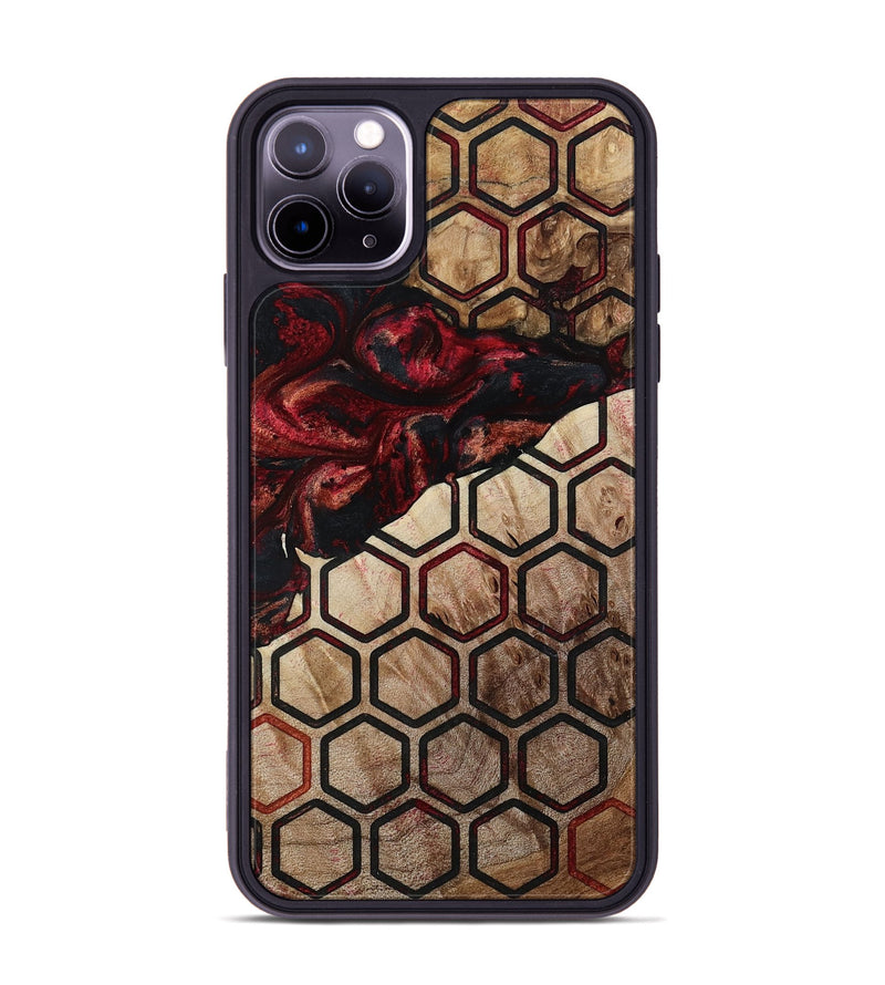 iPhone 11 Pro Max Wood Phone Case - Joann (Pattern, 792720)