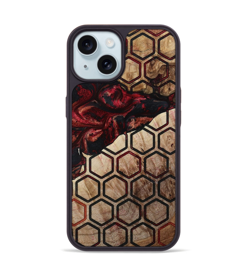 iPhone 15 Wood Phone Case - Joann (Pattern, 792720)
