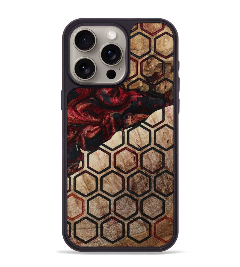 iPhone 15 Pro Max Wood Phone Case - Joann (Pattern, 792720)
