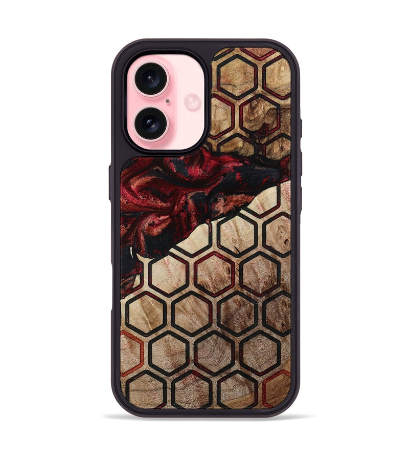 iPhone 16 Wood Phone Case - Joann (Pattern, 792720)