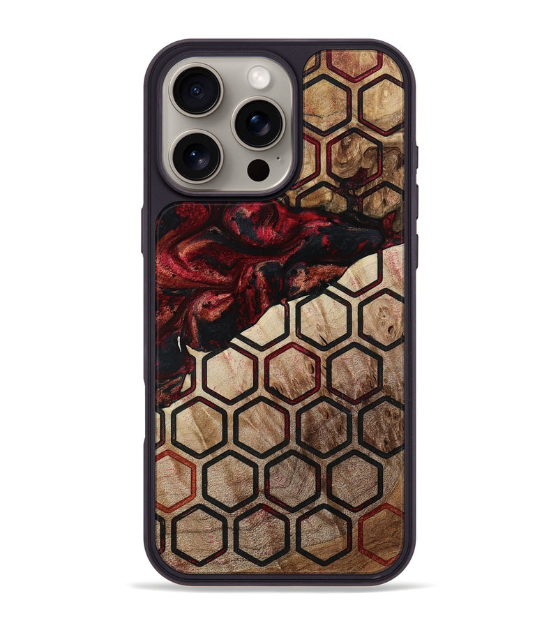 iPhone 16 Pro Max Wood Phone Case - Joann (Pattern, 792720)