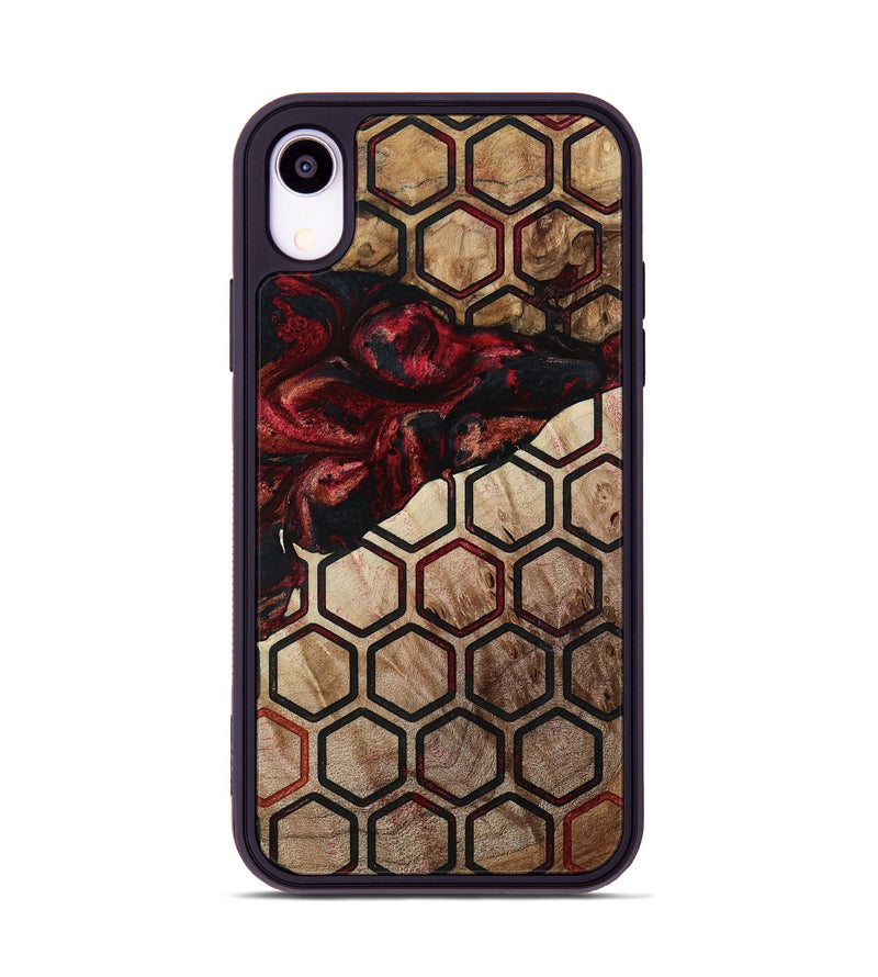 iPhone Xr Wood Phone Case - Joann (Pattern, 792720)