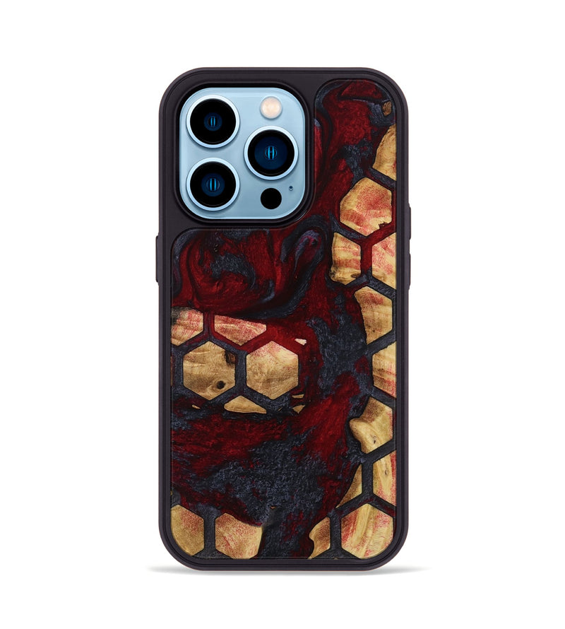 iPhone 14 Pro Wood Phone Case - Rick (Pattern, 792723)