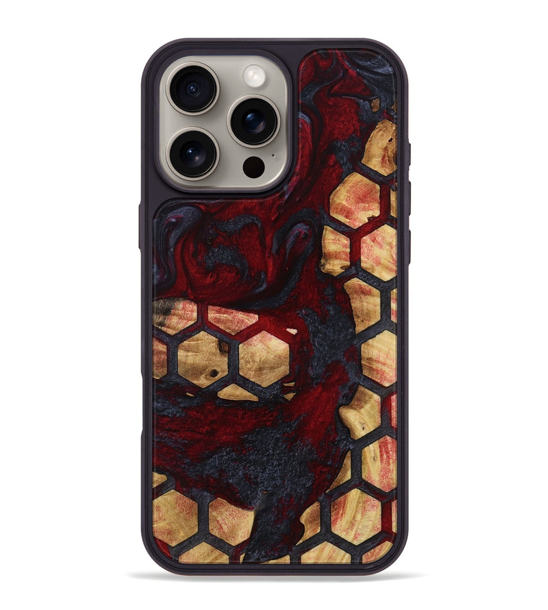 iPhone 16 Pro Max Wood Phone Case - Rick (Pattern, 792723)