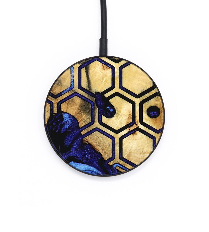 Circle Wood Wireless Charger - Emilie (Pattern, 792724)