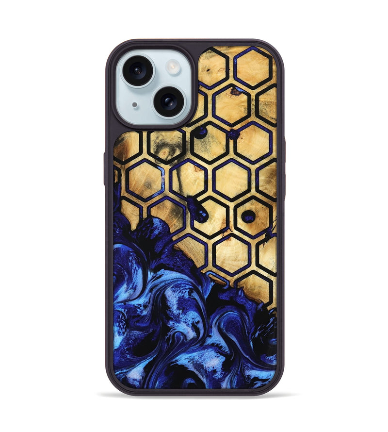 iPhone 15 Wood Phone Case - Emilie (Pattern, 792724)
