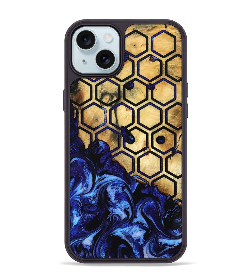 iPhone 15 Plus Wood Phone Case - Emilie (Pattern, 792724)