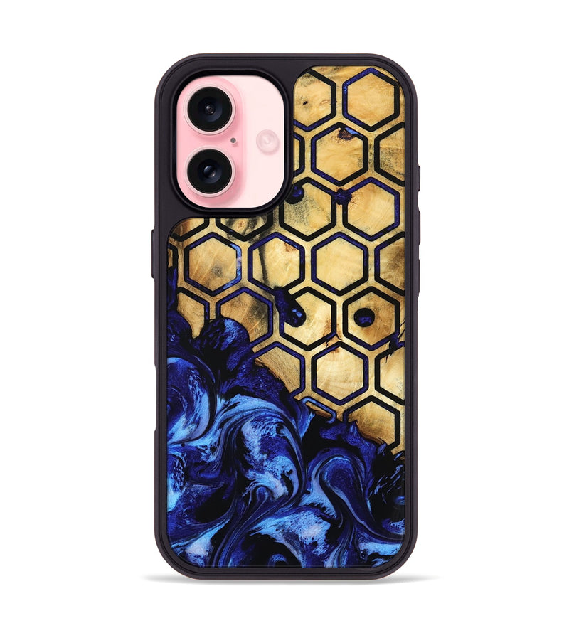 iPhone 16 Wood Phone Case - Emilie (Pattern, 792724)