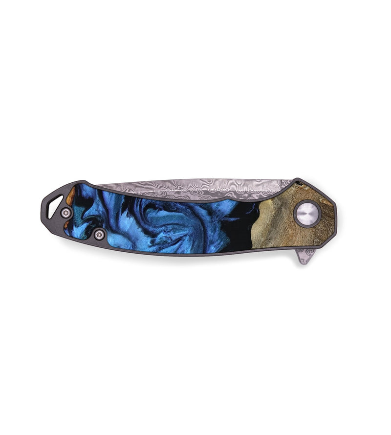 EDC Wood Pocket Knife - Novella (Blue, 792754)