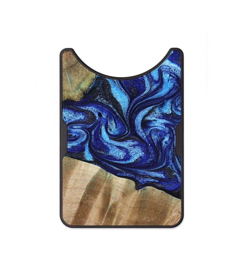 Alloy Wood Wallet - Evan (Blue, 792764)