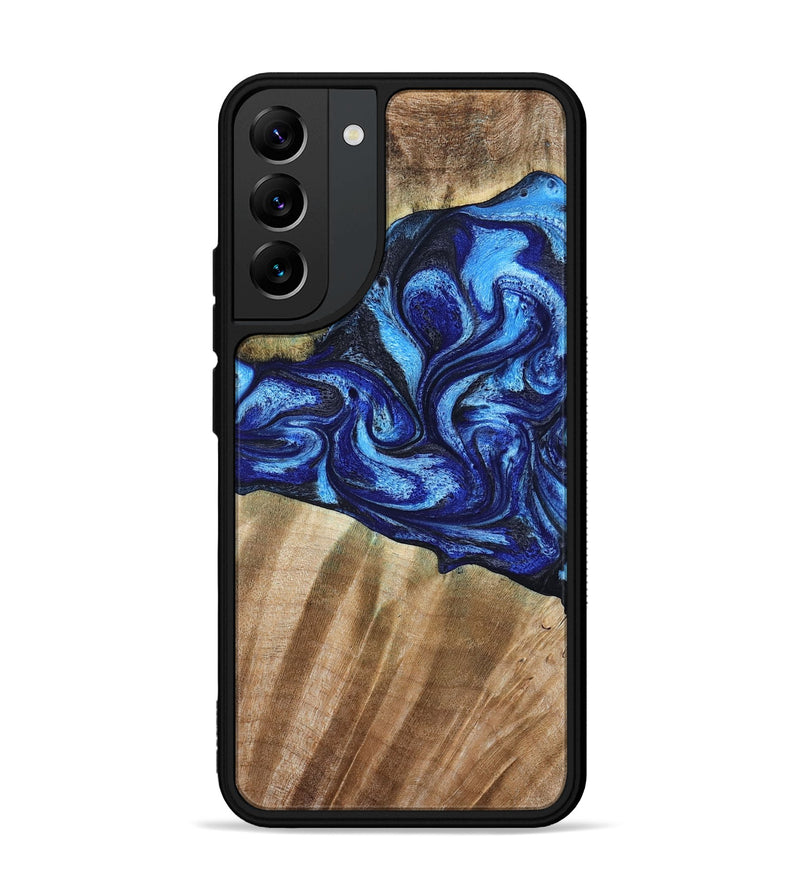 Galaxy S22 Plus Wood Phone Case - Evan (Blue, 792764)