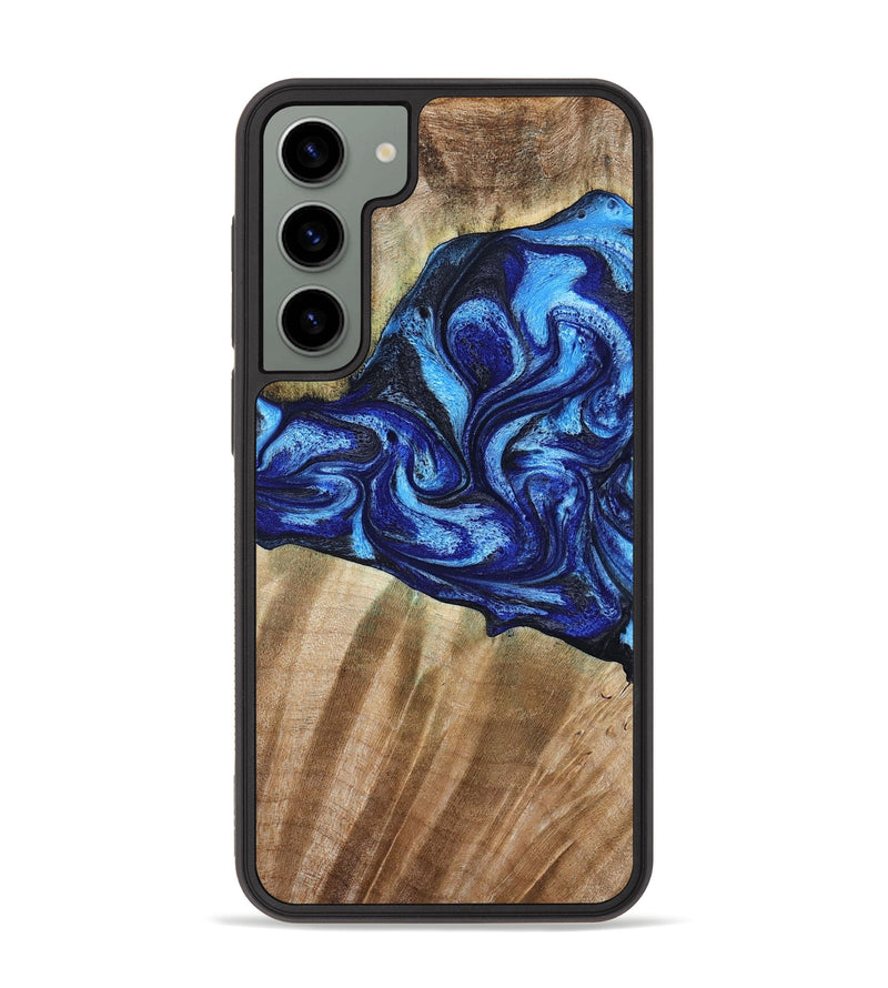 Galaxy S23 Plus Wood Phone Case - Evan (Blue, 792764)