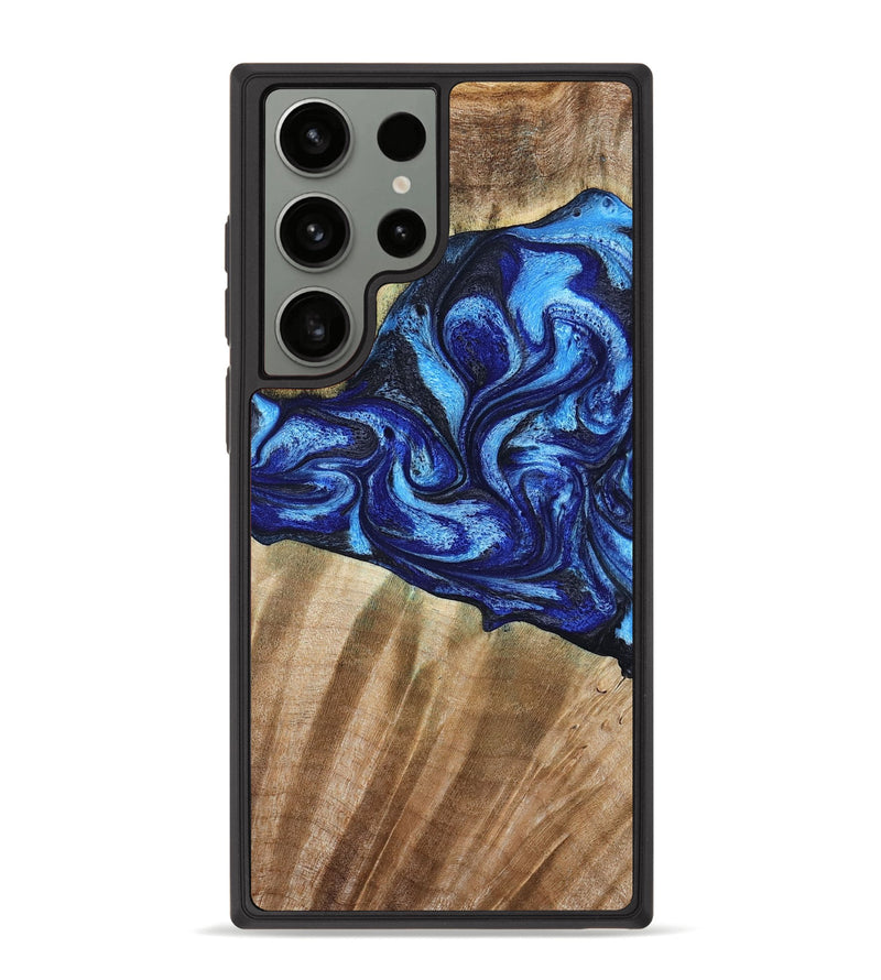 Galaxy S23 Ultra Wood Phone Case - Evan (Blue, 792764)