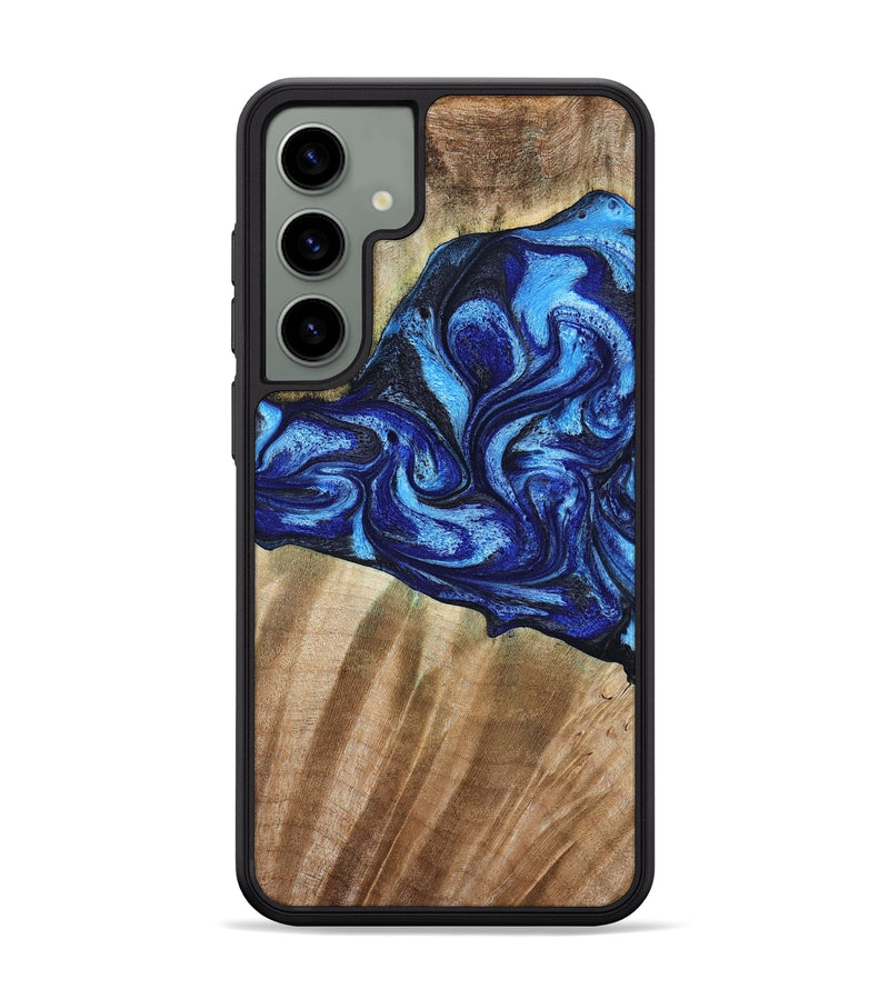 Galaxy S24 Plus Wood Phone Case - Evan (Blue, 792764)